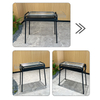 Eureka EY006 Large Metal Charcoal BBQ Grill: Pull-Out Charcoal Tray & Side Storage Basket - Wholesale Outdoor Garden Grill Supplier