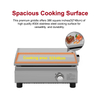Eureka GD0001G Portable Teppanyaki Gas Griddle: 304 Stainless Steel Tabletop Grill - 15,000 BTU Commercial Grade Wholesale Supplier