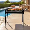 Eureka EY006 Large Metal Charcoal BBQ Grill: Pull-Out Charcoal Tray & Side Storage Basket - Wholesale Outdoor Garden Grill Supplier
