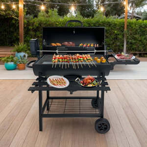 EY010 Small Portable Cast Iron Hibachi Style Charcoal Grill for Tabletop BBQ.jpg