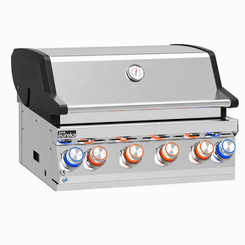 EX401G-T Built-in 4-Burner Gas Grill with Infrared Back Burner for Outdoor Kitchen Island