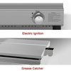Eureka GD0001G Portable Teppanyaki Gas Griddle: 304 Stainless Steel Tabletop Grill - 15,000 BTU Commercial Grade Wholesale Supplier