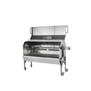 Professional 1.9m Gas and Charcoal Hybrid Whole Pig Roaster for Commercial Catering.jpg