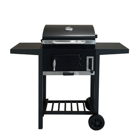 CQ01C Charcoal BBQ Grill Trolley with 3-Level Adjustable Heat Tray and Chimney.jpg