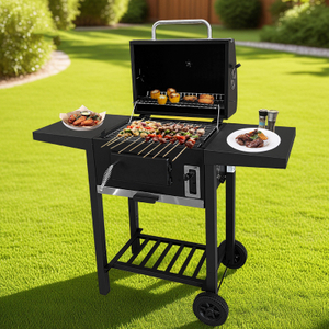 Summer Backyard Party with the Eureka CQ01C Professional Charcoal BBQ Trolley Station.jpg