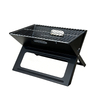 Ultra-Portable X-Style Foldable Charcoal Grill - 46x30cm Large Cooking Surface Lightweight Picnic Barbecue with Carrying Handle - Fits in Any Car Trunk