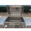 SC001K-A Outdoor Backyard Charcoal BBQ Grill with Storage Cabinet - 304 Stainless Steel