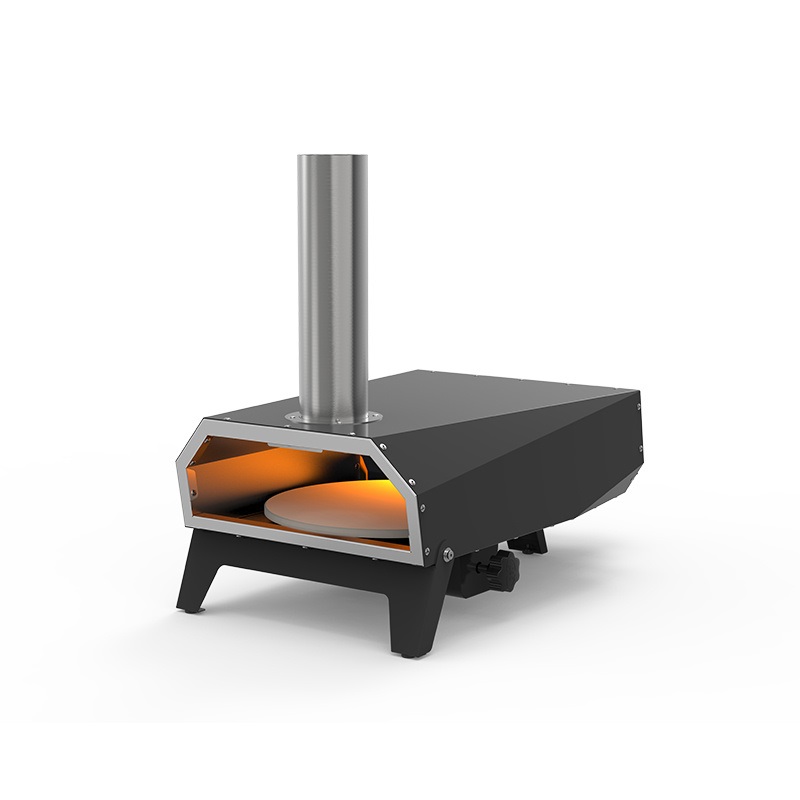 Eureka SN12M-R 12-inch Rotating Wood Fired Pizza Oven for Hands-Free Even Baking.jpg